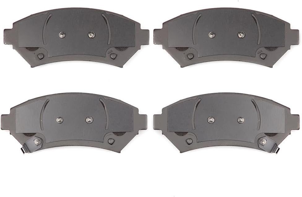 LSAILON [D699] Front Ceramic Disc Brake Pads Set For Buick Century LeSabre For Cadillac DeVille Eldorado For Chevrolet Impala For Oldsmobile For Pontiac Bonneville [4PCS]