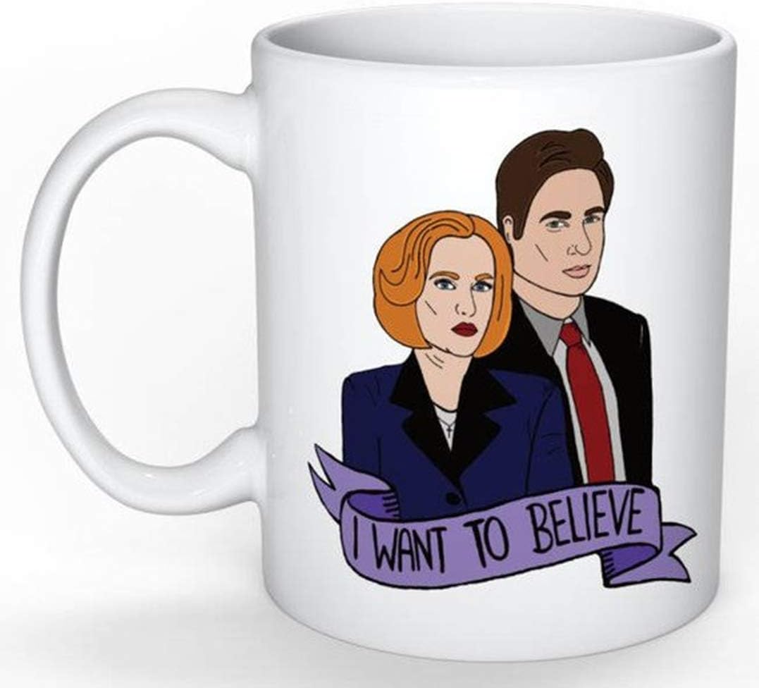 ExtraOrdinaryMugs - The X Files Mug (Dana Scully, Fox Mulder, The Truth is Out There, UFO, Alien, SciFi, Buffy, Roswell, Charmed, SCI FI, Blair Witch), 11oz Ceramic Coffee Cup, High Gloss