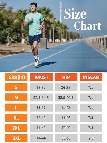 Shorts de corrida atléticos masculinos, de secagem rápida, leve, tênis, academia, treino, 18 cm, sho