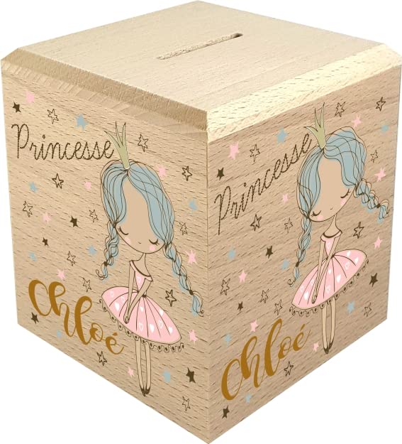 Tirelire enfant en bois personnalisée : le cadeau de naissance idéal made in France