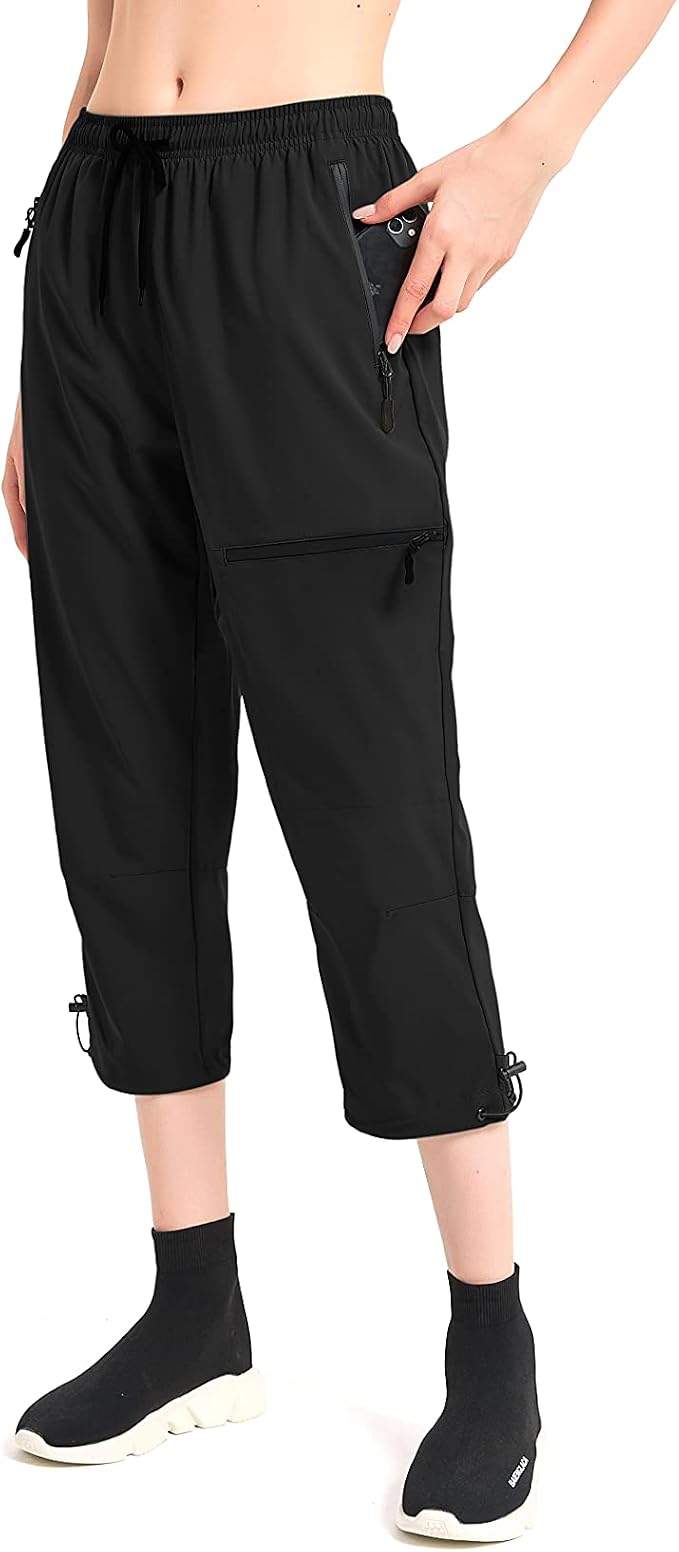 Capri Pants for Women Quick Dry Workout 