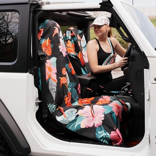 Image of Sprints Athletic Running Towel, Full-Sized, Car Seat Cover - Performance Microfiber (Moonrise in Maui)