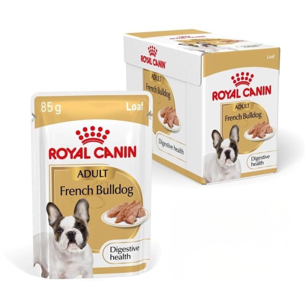 ROYAL CANIN French Bulldog Adult Loaf | 12 x 85 g | Alimento completo per Bulldog Francesi dai 12 mesi