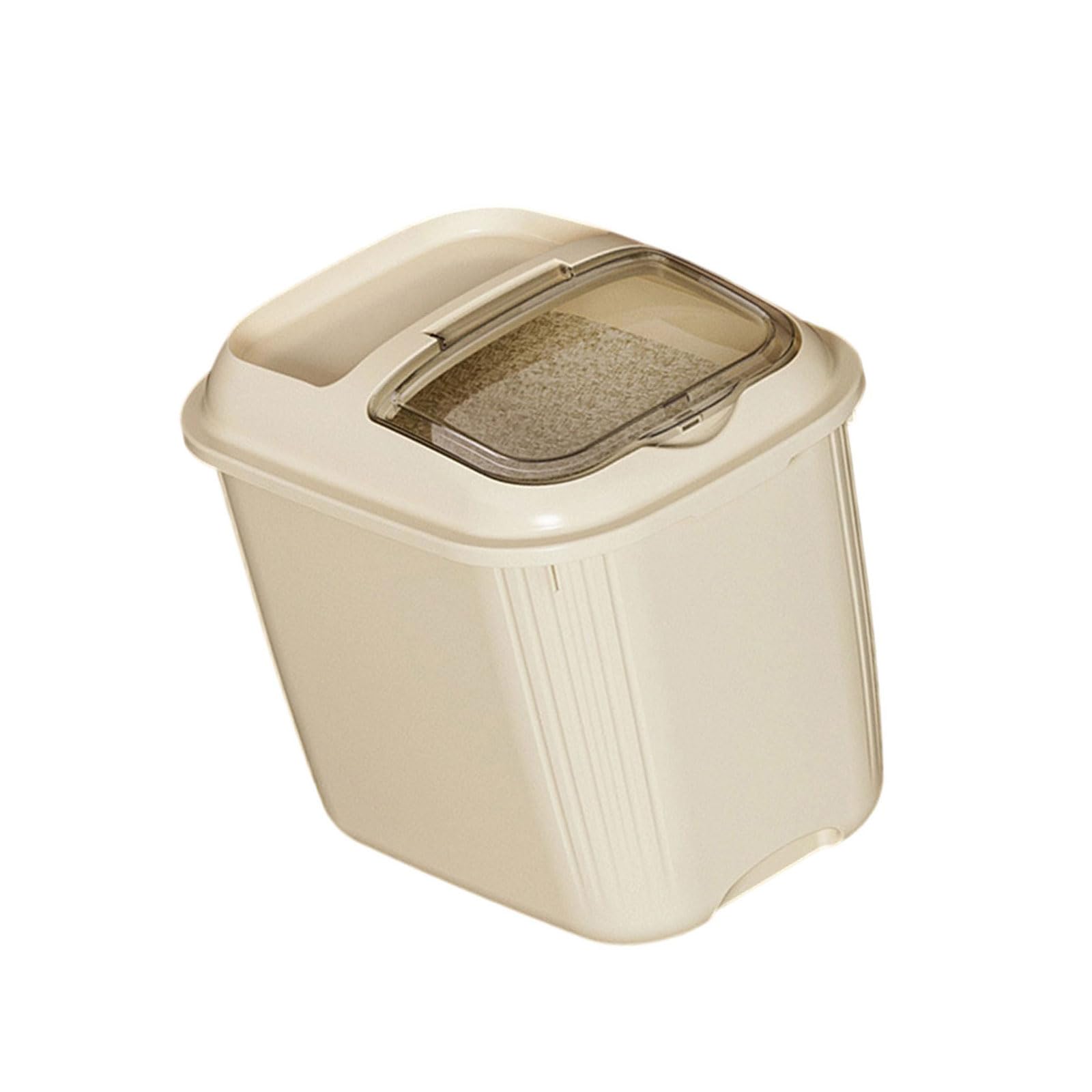 APGLSXY Multi Purpose Dry Food Anti Design Visible Contents Window for Rice Cereal Rice Box Easy to Clean