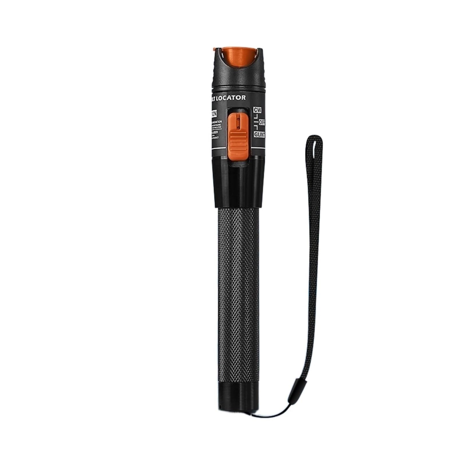 Dikkac 10Mw Vfl Fiber Optic Cable Tester, Aua-Y510a Optical Power Meter(Opm -50 ~+26Dbm)&Visual Fault Locator(50/1/10/20/30Mw Vfl)，Ftth Fiber Tester Tool Kit (Optional)(10Mw Vfl)
