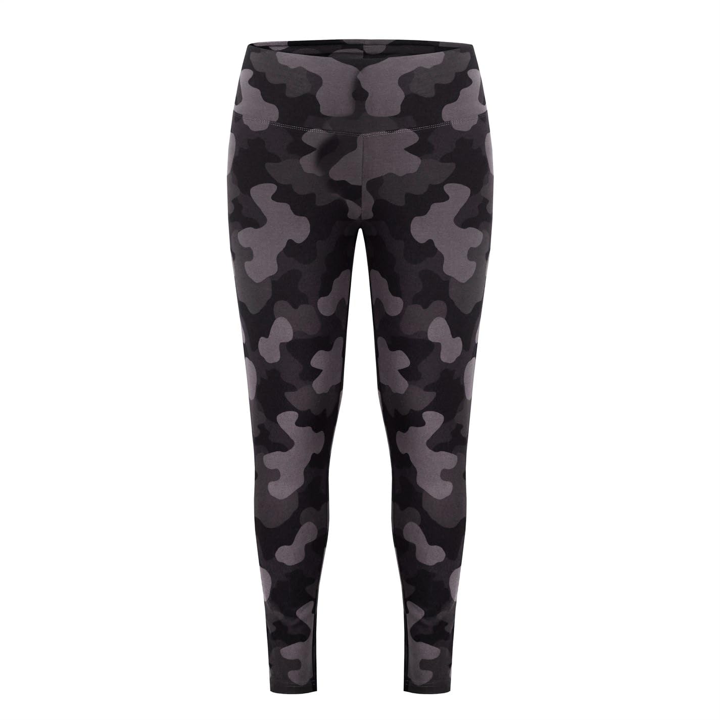 Miso Womens All Over Print Leggings Black Camo XS