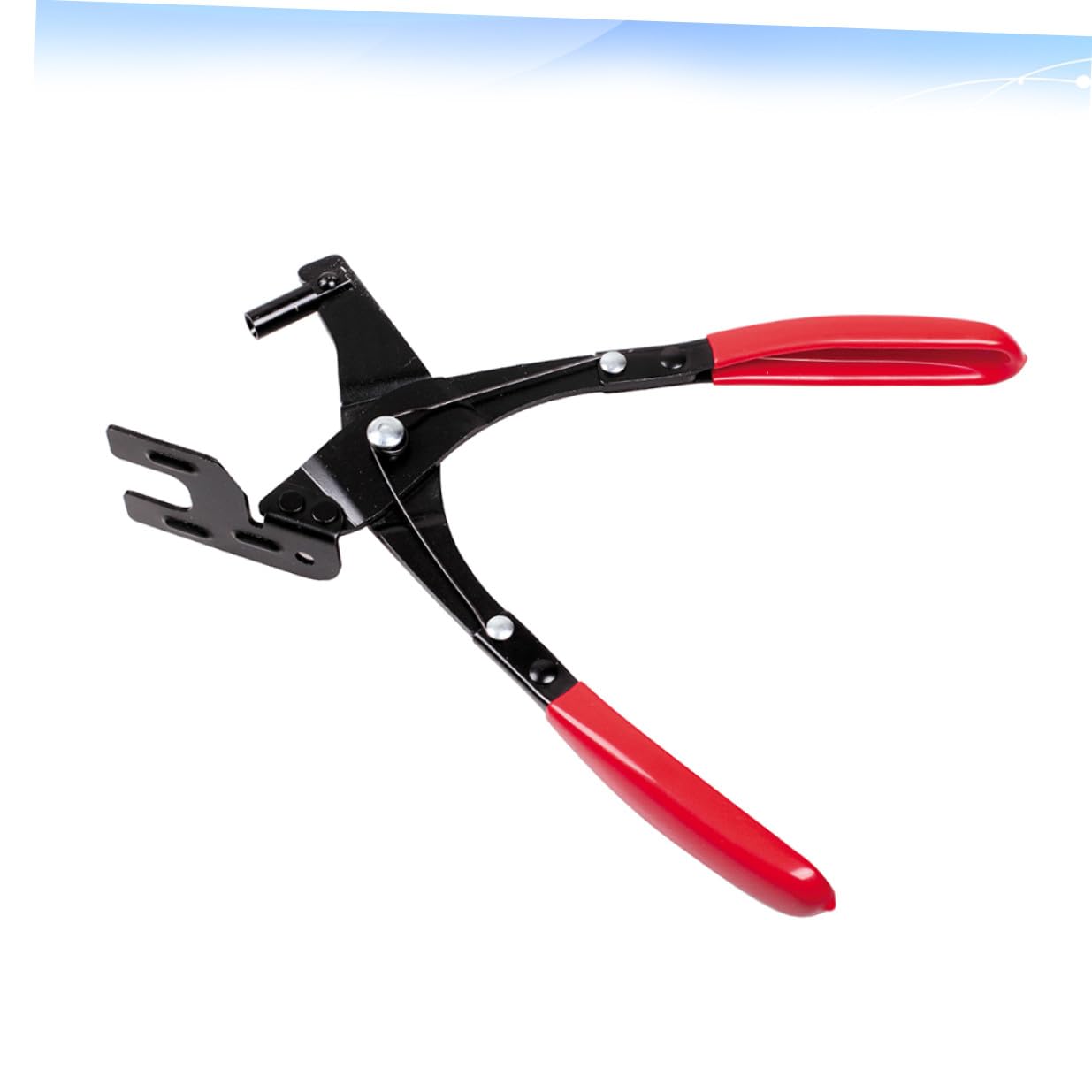 Gadpiparty Pinza per Rimozione Gancio Scarico Auto Strumento Staffa Supporto Gomma Pinza Regolabile per Cuscinetto Auto Barella per Separare Gancio Scarico Strumento per Manutenzione Veicoli