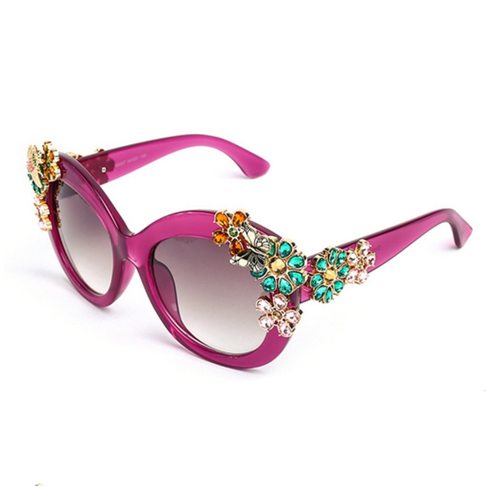 European And AmeriCan Diamond Dazzling Dance Eyewear Sunglasses(C2)