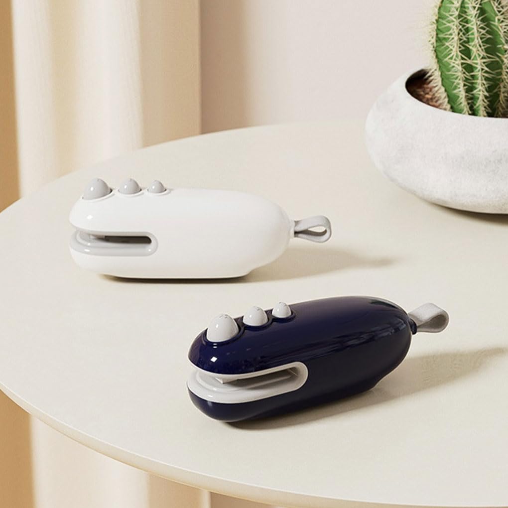 Produktbild von Ailan Mini-Beutelversiegeler 2-in-1 – Heißsiegelung & Schneider, USB-C, Magnetisch – Für Chips, Snacks & Mehr