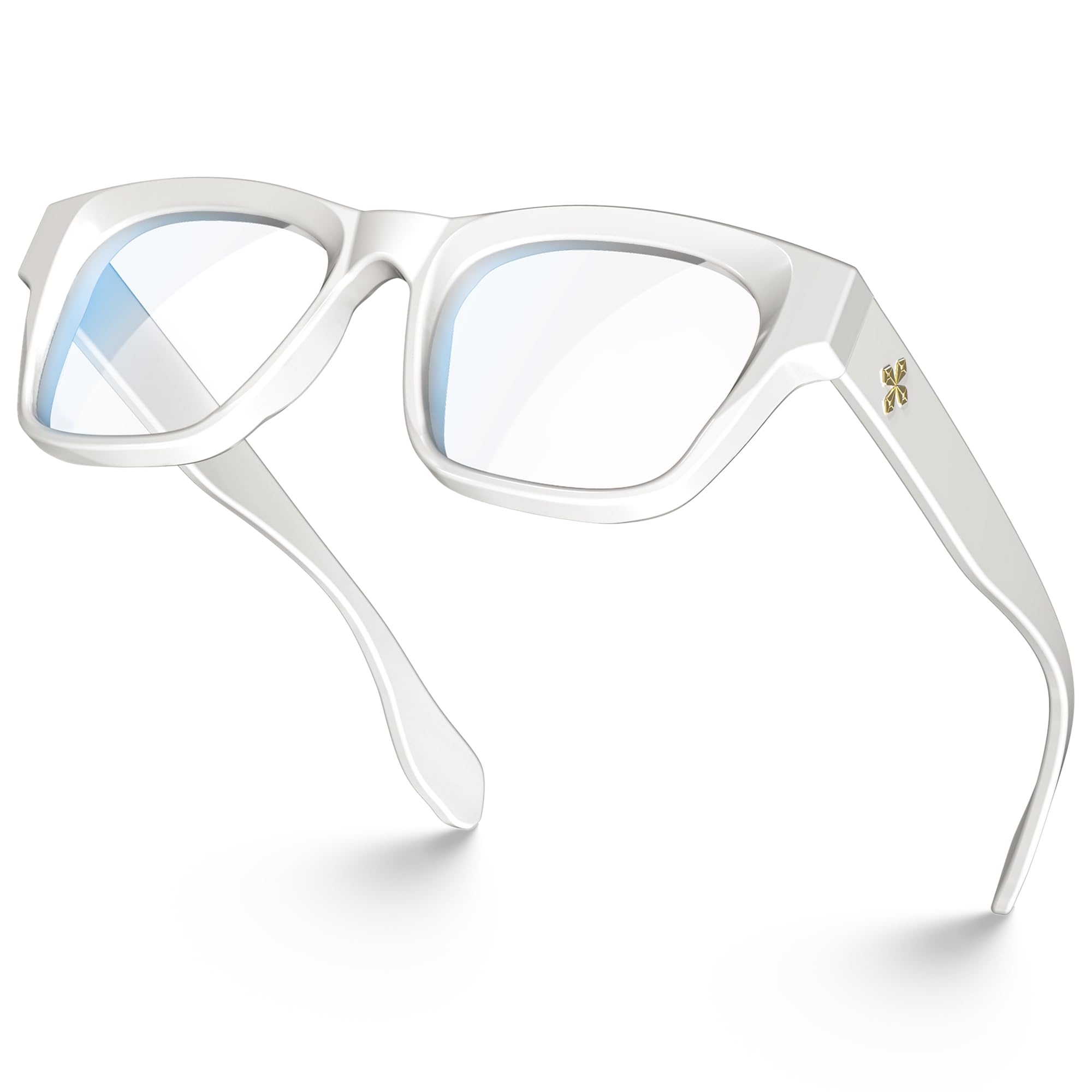 VISOONE Stylish Frame in Multiple Colors Blue Light Blocking Glasses for Men Women BONA