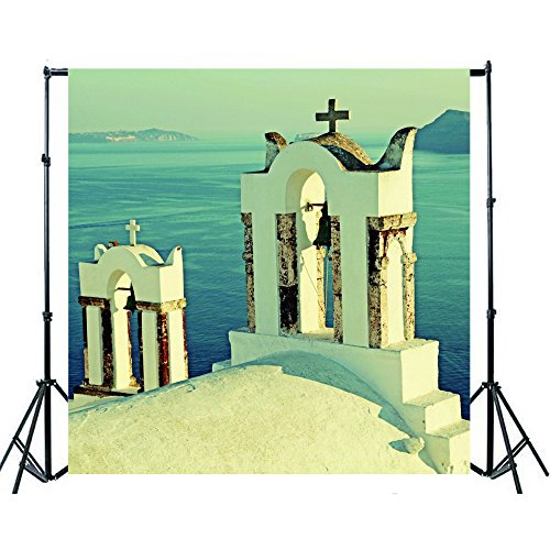 YongFoto 1,5x1,5m Sfondo Fotografico Mare