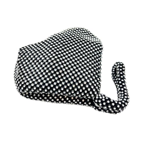 Image of Womens Evening Bag Designer Evening Handbag Hand Bag,Lady Party Wedding Purse(Triangle shape Black)