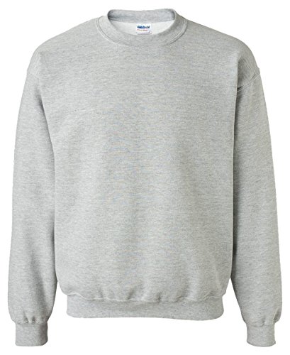 Image of Gildan Activewear 50 /50 Crewneck Sweatshirt, S, Sport Grey
