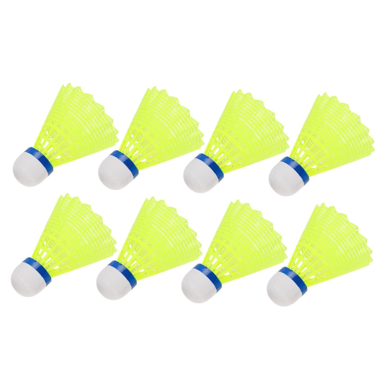 CORHAD 8 Pack Led Badminton Shuttlecocks Luminous Nylon Night Lighting for Play Perfect for