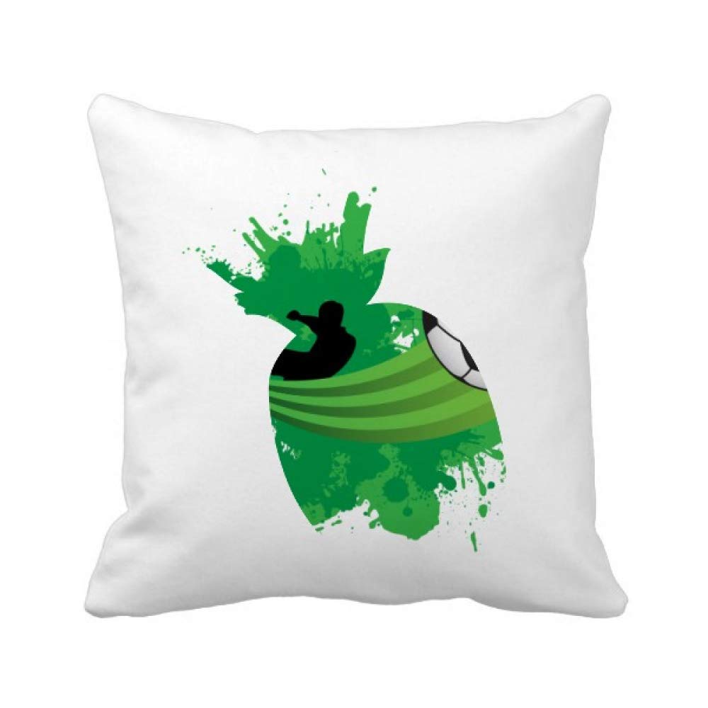 Housse de coussin carrée Fly motif ananas avec finitions soignées et durables