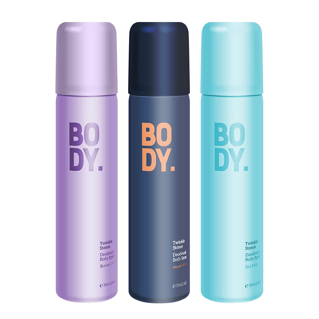 MINISO Body Spray For Unisex, Long Lasting Deodorant For Unisex, Pack Of 3
