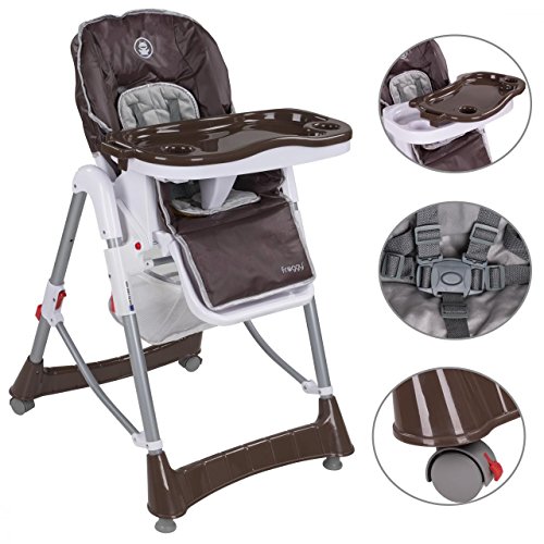 Preisvergleich Produktbild Froggy® Kinderhochstuhl BHC01 zusammenklappbar in Braun