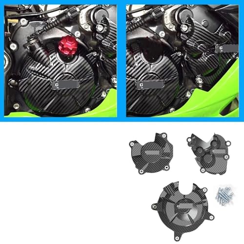 Cache stator moteur ZX6R 636 carter de protection contre les fissures de chute - 2