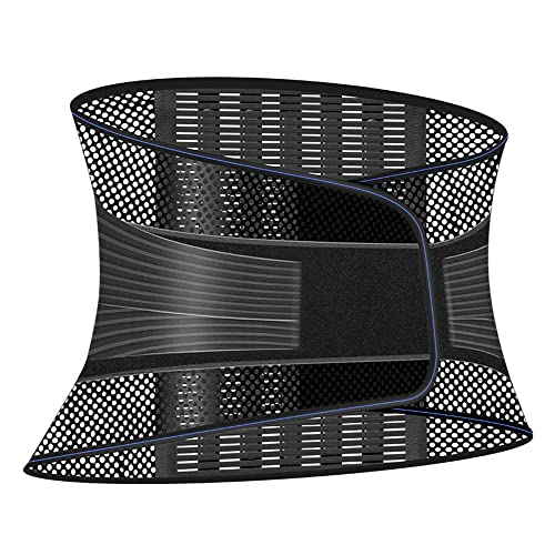 Ceinture de maintien lombaire à double traction respirante contre le mal de dos