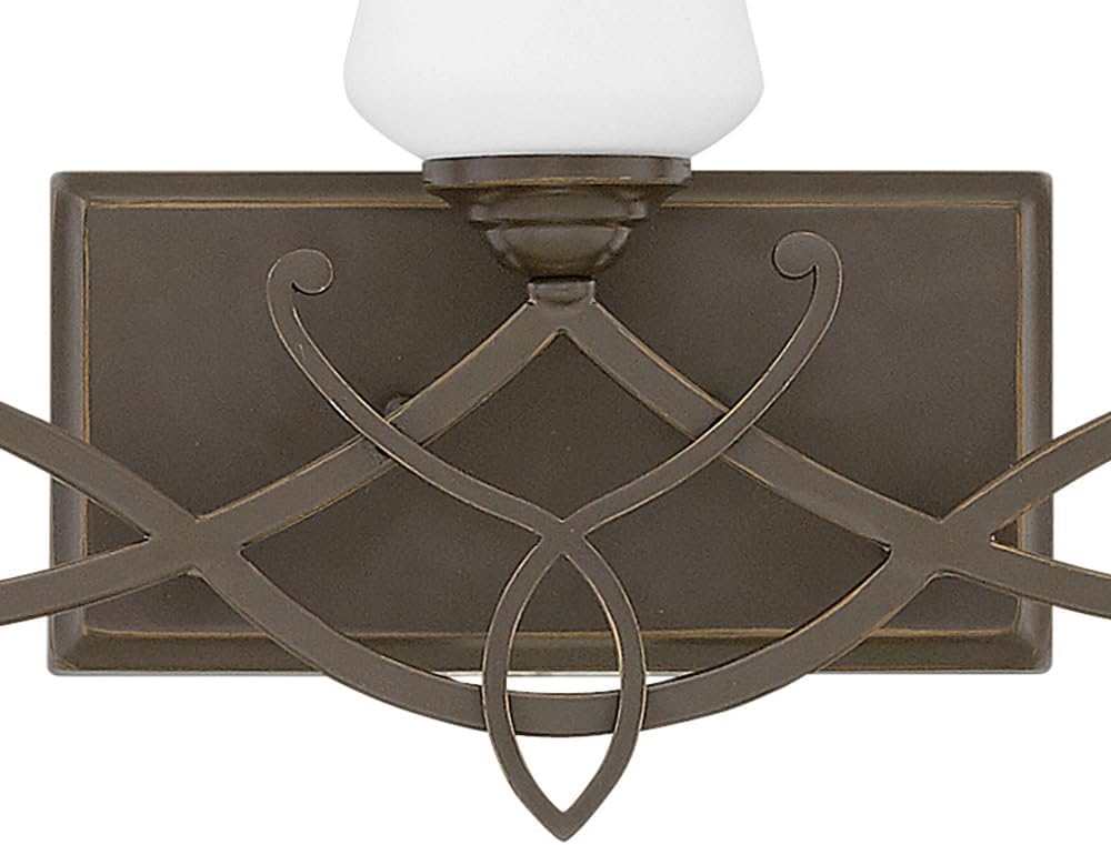 Hinkley Brooke Collection Five Light Bathroom Vanity Fixture, Olde Bronze Finish