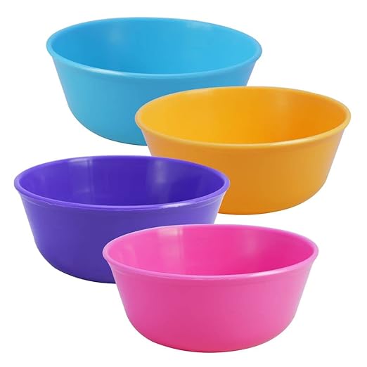 Sigma 500 Microwave Safe Multipurpose Bowls, Set of 4, Violet Color