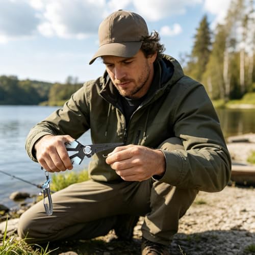 Alicates para pesca con mango antideslizante para rio y mar 2