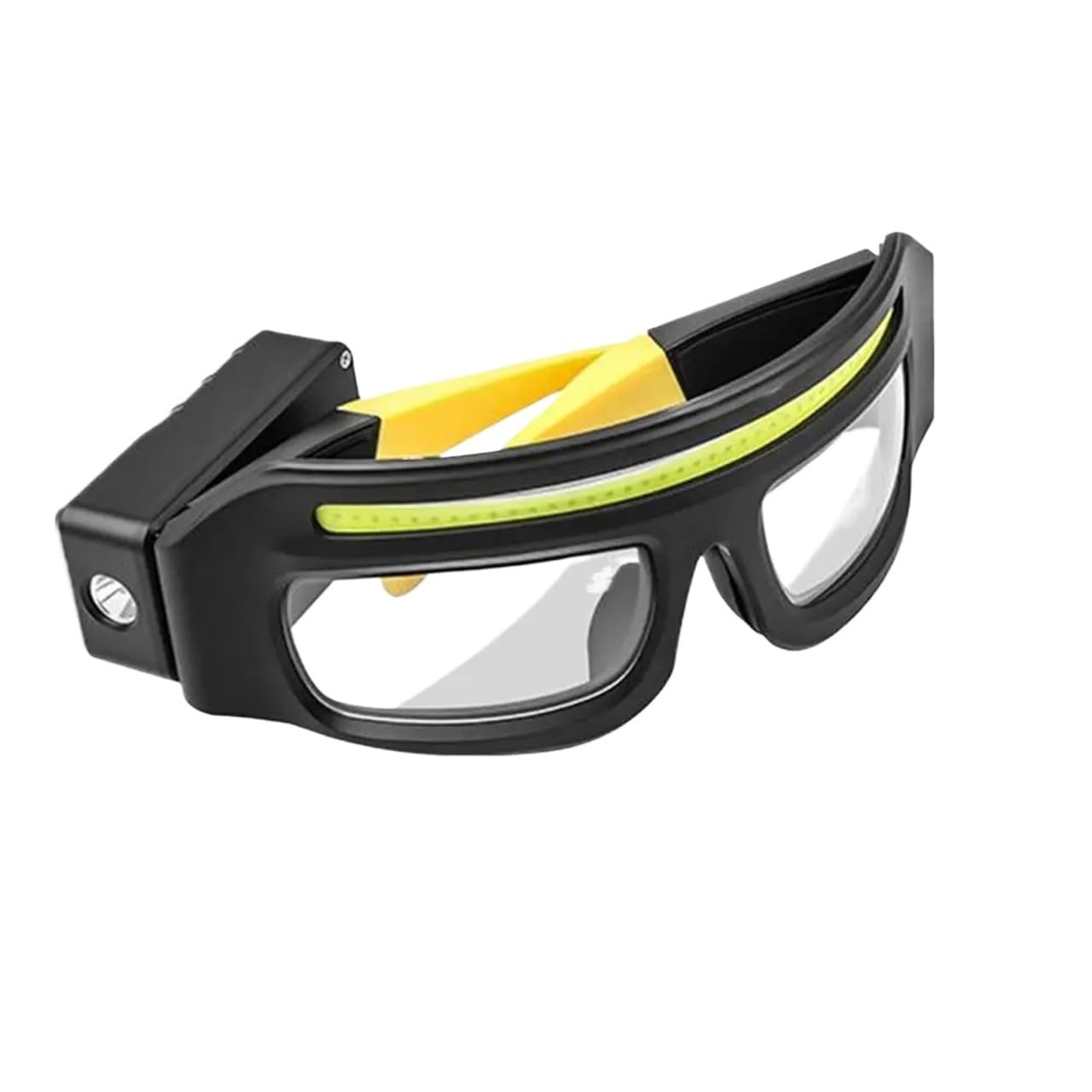 Occhiali di sicurezza da lavoro, occhiali ciclismo con luce antiappannamento for saldatura, donne, uomini, sport all'aria aperta
