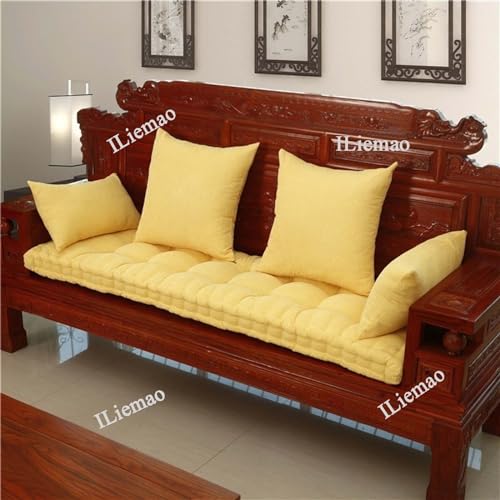 Coussin pour balancelle haut de gamme matelas épais gris clair 165cm