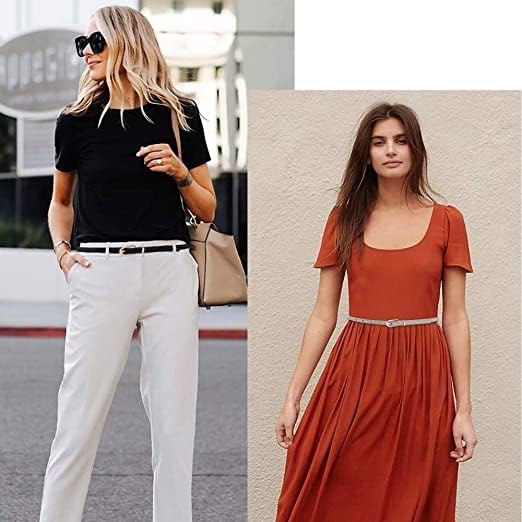 GALENO women belt thin belt lather belt fashion belt waist belt jeans belt corset belt slim belt stretch belt girls belt running belt sport belt.