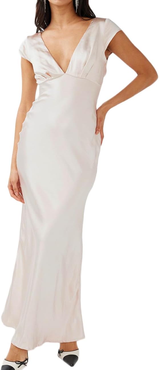Silk wrap dress maxi Clearance