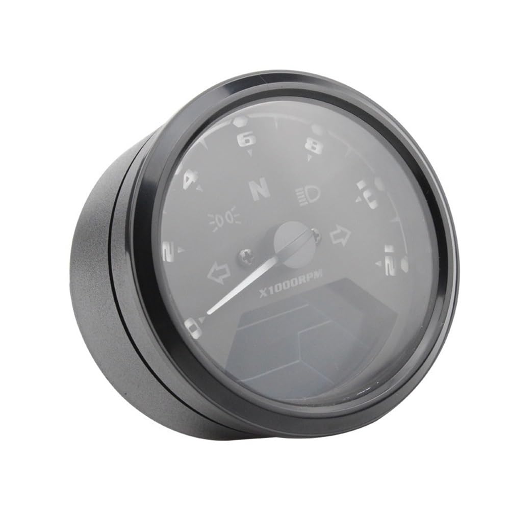 KNVBGG Speedometer Odometer Meter Motorcycle Meter Modification Accessories Odometer Tachometer 1-4 Cylinder Speedometer Odometer Motorcycle Speedometer Tachometer Gauge