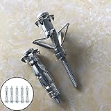 25pcs M4×38 Heavy Duty Metal Wall Anchor and Fixing System for Plasterboard and Drywall - Image 7