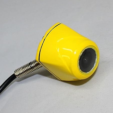 Amazon ナンバーネジ取付 式 バックカメラ 黄色 軽自動車用 バックカメラアクセサリ 車 バイク Amazon ナンバーネジ取付 式 バックカメラ 黄色 軽自動車用 バックカメラアクセサリ 車 バイク