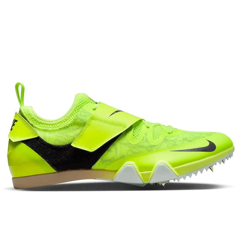 Nike Pole Vault Elite Track & Field Jumping Spikes Shoes AA1204-004 Size Mens 9 Volt/Black