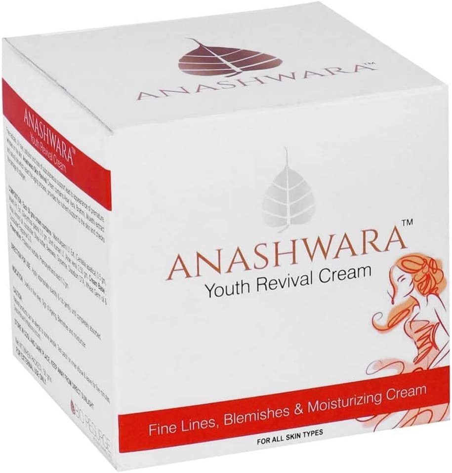 BIO RESURGE Life Anashwara Youth Revival Cream for Anti ageing and Blemishes | Reduces fine Lines and Wrinkles and Blemishes | All Skin of Type (50Gm)