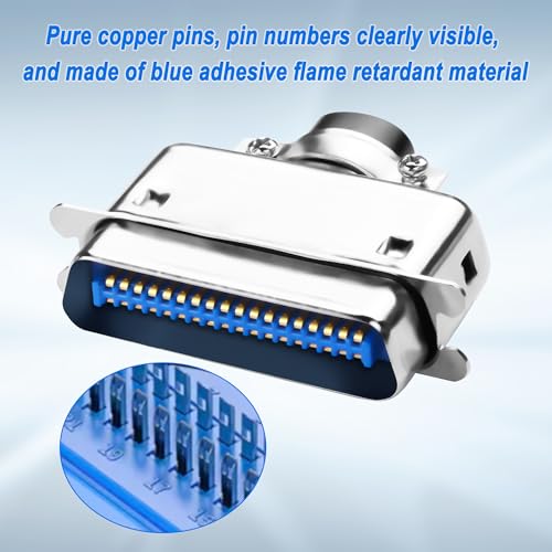 MEIRIYFA CN36 conector macho 36 pines IDC adaptador miniatura 5