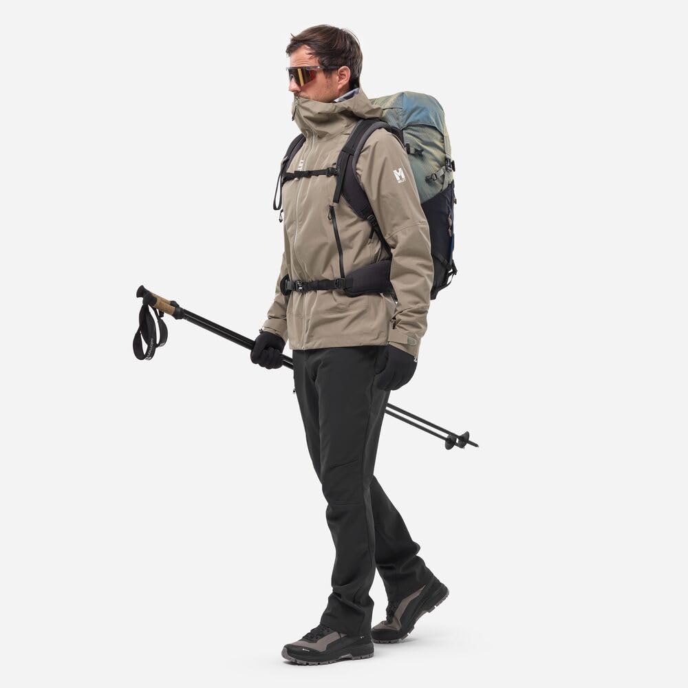 MILLET Veste de Randonnée Gore-Tex Imperméable,Compacte et Respirante SENECA 3L - Homme