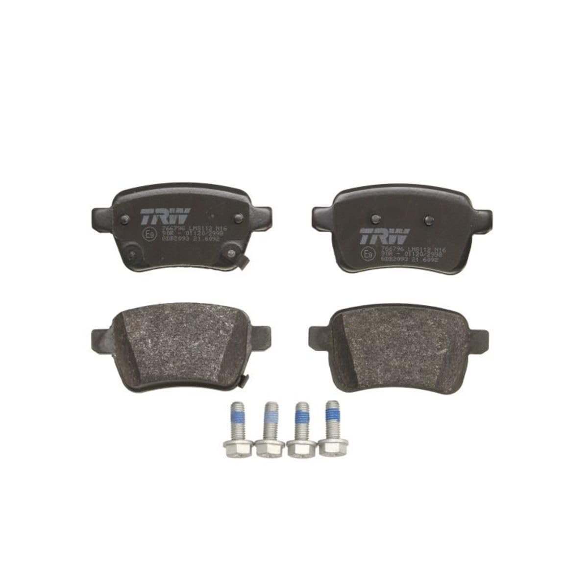 Fits TRW GDB2093 Brake Pad Set, disc brake GDB2093 As part of ZF Afte ⭐UK Stock⭐