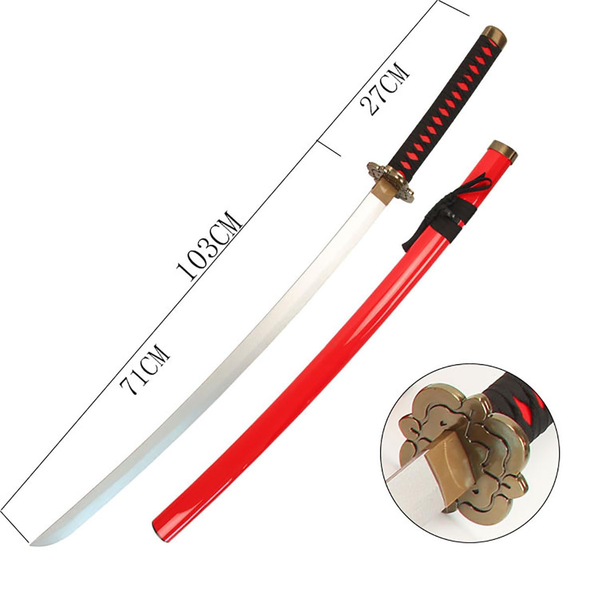 Amazon.co.jp: [HAOJEE]刀剣乱舞コスプレ 加州清光 一期一振 道具 武器 