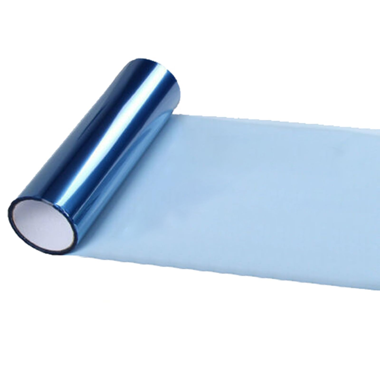 Car Light Tint Film Cars Light Tinted Film Sticker, Light Blue, 30x150CM