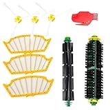 efluky Replacement Accessories Kit for Roomba 500 Series 530 535 540 560 570 580 - Includes 3 Pack Filter and Side Brush, 1 Pack Bristle Brush and Flexible Beater Brush, 1 Pack Cleaning Tool