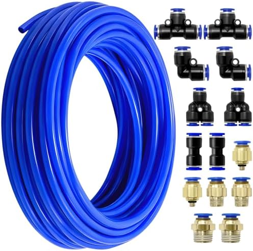 15m manguera neumática 6mm diámetro exterior/4mm diámetro interio...