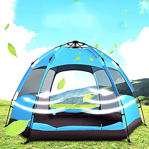 Carpa hexagonal pop up para camping 5-7 personas miniatura 2