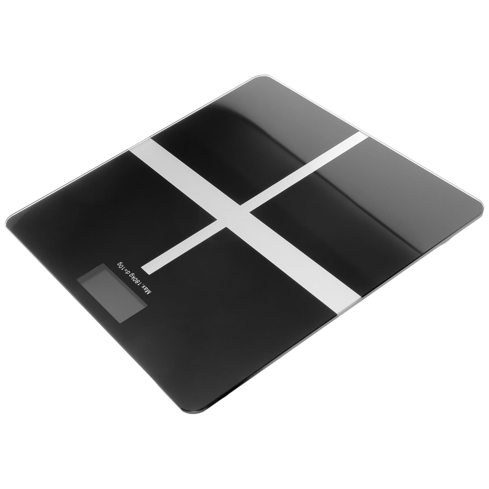 KICHOUSE Báscula Corporal Precisa Carga Usb, Plataforma de Vidrio Resistente y Diseño Simple para Uso Doméstico y Control de Peso