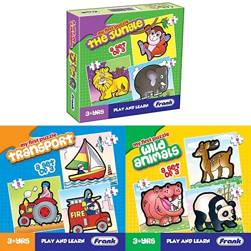 Buy Frank 10202 The Jungle Puzzle for 3 Year Old Kids and Above