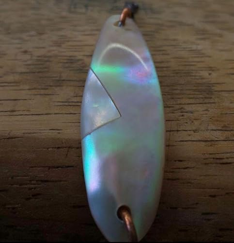 黒蝶貝夜光貝のレイクトローリングスプーンのサムネイル