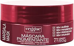 Máscara Matizadora Tonalizante Marsala Veggue 150g