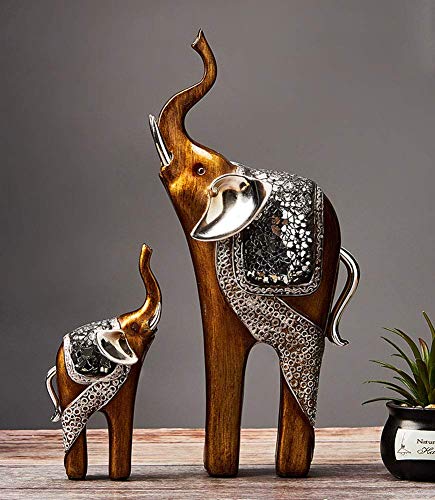 Statues abstraites éléphant d'art moderne sculptures de prestige pour décoration bureau
