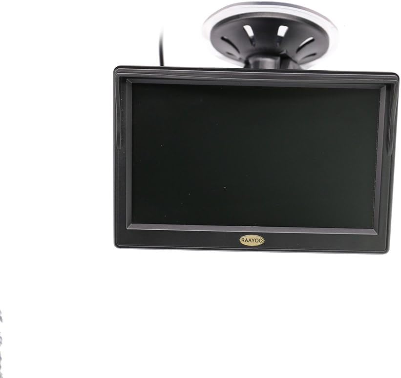 Best Seller Backup Camera Monitor,RAAYOO S5-001 5 inch High Definition TFT LCD Monitor Display Screen for Car Rear View Camera with 2 Optional Bracket,2 Way Video Input,12V/24V(5 inch-01) Exclusive Backup Camera Monitor,RAAYOO S5-001 5 inch High Definition TFT LCD Monitor Display Screen for Car Rear View Camera with 2 Optional Bracket,2 Way Video Input,12V/24V(5 inch-01)