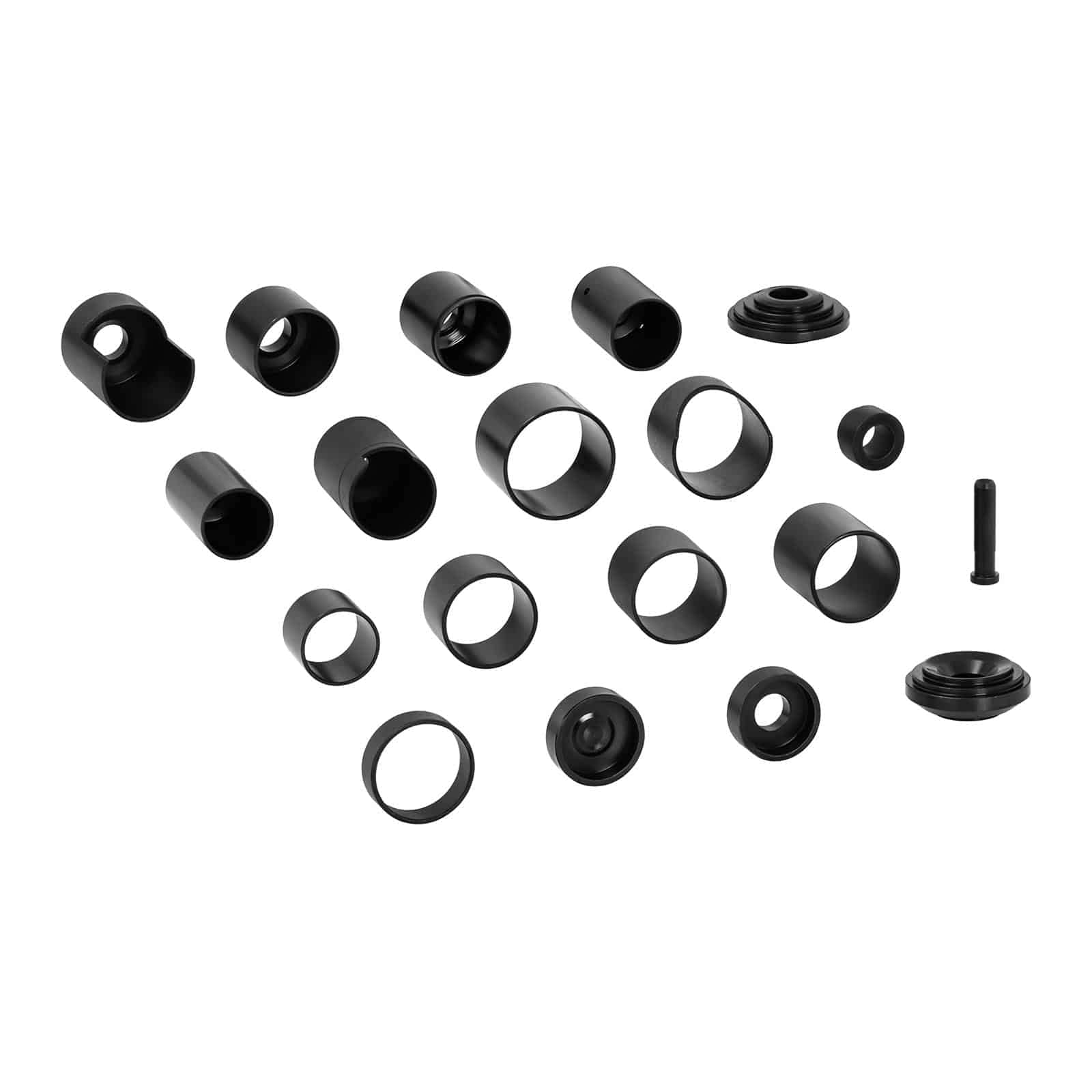 MSW Extractor De Rótulas para Taller De Automóvil MSW-MBJ21.2 (Montaje y desmontaje, 21 Piezas, para GM, Ford, Dodge y Honda, Entre Otros)